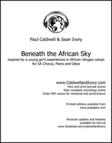 Beneath the African Sky SA choral sheet music cover